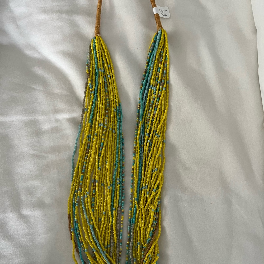 Brand new beaded LOFT necklace